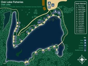 Oak Lake Map